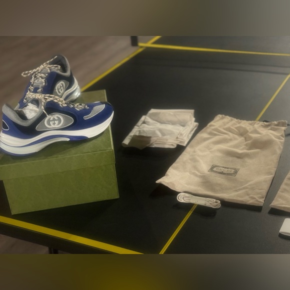 Gucci mens sneakers 11 1/2 - Picture 5 of 8